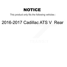 Load image into Gallery viewer, Rear Disc Brake Rotors And Ceramic Pads Kit For 2016-2017 Cadillac ATS V