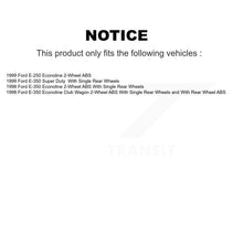 Load image into Gallery viewer, Front Rear Brake Rotor Ceramic Pad Kit For Ford E-250 Econoline E-350 Super Duty