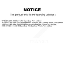 Load image into Gallery viewer, Front Rear Disc Brake Rotors And Ceramic Pads Kit For Ford E-450 Super Duty