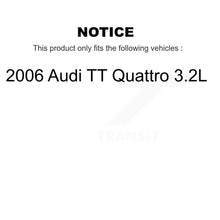 Load image into Gallery viewer, [Front] 2006 Audi TT Quattro 3.2L Premium OE Brake Rotors &amp; Ceramic Pads Kit For Max Braking