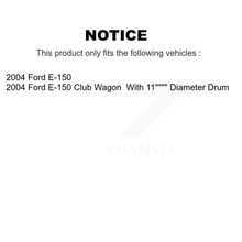 Load image into Gallery viewer, [Front+Rear] 2004 Ford E-150 Premium OE Brake Rotor Drum Kit &amp; Ceramic Pads For Max Braking