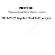 Charger l'image dans la galerie, [Front+Rear] 01-02 Toyota RAV4 GAS engine Premium OE Brake Rotor Drum Kit &amp; Ceramic Pads For Max Braking
