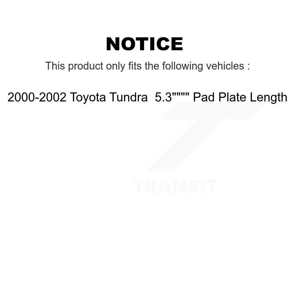 Front Rear Disc Brake Rotors Ceramic Pads And Drum Kit For Toyota Tundra