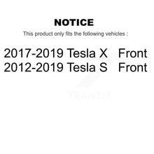 Charger l&#39;image dans la galerie, Front Disc Brake Rotors And Ceramic Pads Kit For Tesla S X