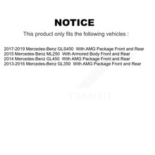 Load image into Gallery viewer, Front Rear Disc Brake Rotor Ceramic Pad Kit For Mercedes-Benz GLS450 GL450 GL350