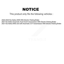Charger l&#39;image dans la galerie, Rear Disc Brake Rotor Ceramic Pad Kit For Kia Seltos With Electric Parking
