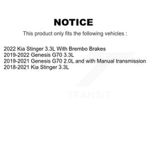 Load image into Gallery viewer, Front Disc Brake Rotors And Ceramic Pads Kit For Kia Stinger Genesis G70