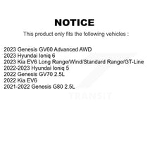 Load image into Gallery viewer, Rear Disc Brake Rotor Ceramic Pad Kit For Hyundai Ioniq 5 Genesis Kia EV6 GV70 6 GV60 G80 K8T-104766