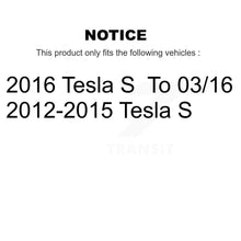 Load image into Gallery viewer, Rear Disc Brake Rotors And Ceramic Pads Kit For Tesla S K8T-104808