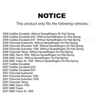 Charger l'image dans la galerie, Front Rear Brake Caliper Kit For Chevrolet GMC Silverado 1500 Sierra Avalanche