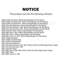 Load image into Gallery viewer, Front Rear Brake Caliper Kit For Chevrolet GMC Silverado 1500 Sierra Avalanche