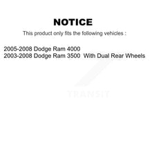 Charger l'image dans la galerie, Front Rear Brake Caliper Left Right Driver Passenger Kit For Dodge Ram 3500 4000
