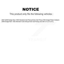 Charger l'image dans la galerie, Front Rear Brake Caliper Left Right Driver Passenger Side Kit For Dodge Ram 1500