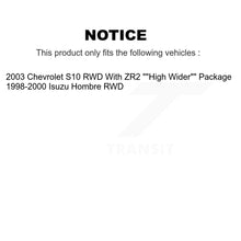 Load image into Gallery viewer, Front Rear Brake Caliper Left Right Side Kit For Chevrolet S10 Isuzu Hombre RWD