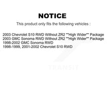 Charger l'image dans la galerie, Front Rear Brake Caliper Left Right Side Kit For Chevrolet S10 GMC Sonoma RWD