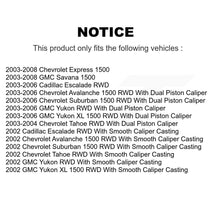 Charger l'image dans la galerie, Front Rear Brake Caliper Kit For Chevrolet Avalanche 1500 GMC Yukon Express XL