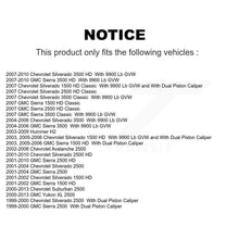 Load image into Gallery viewer, Front Rear Brake Caliper Kit For Chevrolet GMC Sierra 2500 HD Silverado 3500 Classic H2 KBC-100061