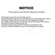 Load image into Gallery viewer, Front Rear Disc Brake Caliper Left Right Side Kit For Chrysler 300 Dodge Charger