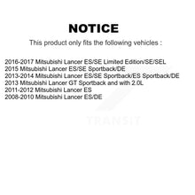 Charger l'image dans la galerie, Front Rear Brake Caliper Left Right (Driver Passenger) Kit For Mitsubishi Lancer