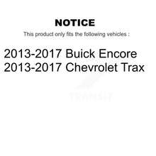 Charger l'image dans la galerie, [Front+Rear] 2013-2017 Chevrolet Trax Buick Encore Premium OE Brake Caliper Kit For Max Safe Braking