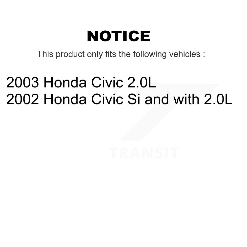 Front Rear Brake Caliper Left Right Side (Driver Passenger) Kit For Honda Civic