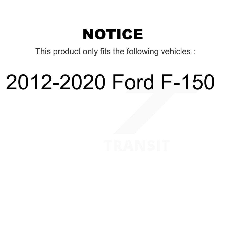 Front Brake Caliper Left Right (Driver Passenger) Kit For 2012-2020 Ford F-150