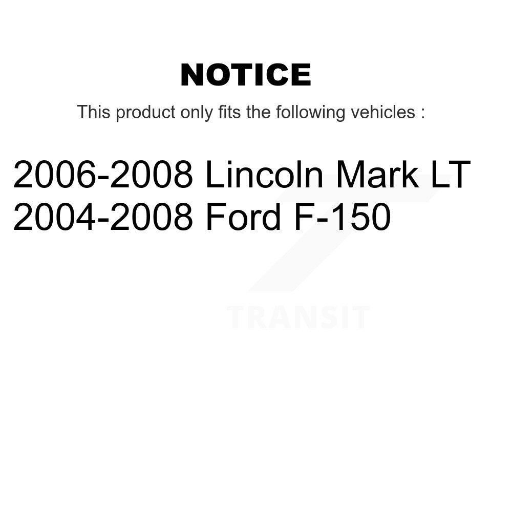 Front Disc Brake Caliper Left Right Side Kit For Ford F-150 Lincoln Mark LT
