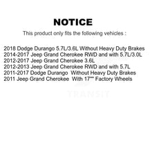 Charger l&#39;image dans la galerie, Front Brake Caliper Left Right Side Kit For Jeep Grand Cherokee Dodge Durango