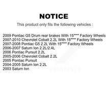 Charger l'image dans la galerie, Front Disc Brake Caliper Kit For Chevrolet Cobalt Pontiac G5 Saturn Ion Pursuit