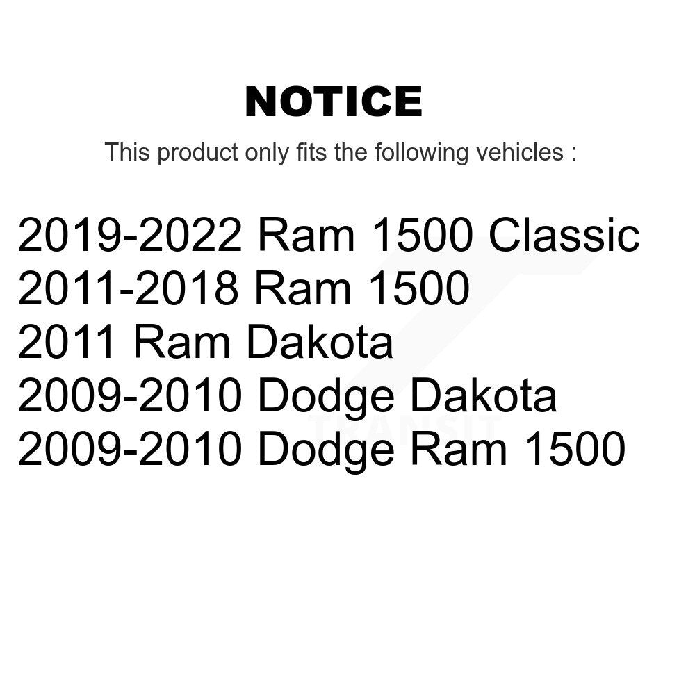 Front Disc Brake Caliper Left Right Side Kit For Ram 1500 Classic Dodge Dakota