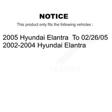 Charger l&#39;image dans la galerie, Front Brake Caliper Left Right Side (Driver Passenger) Kit For Hyundai Elantra