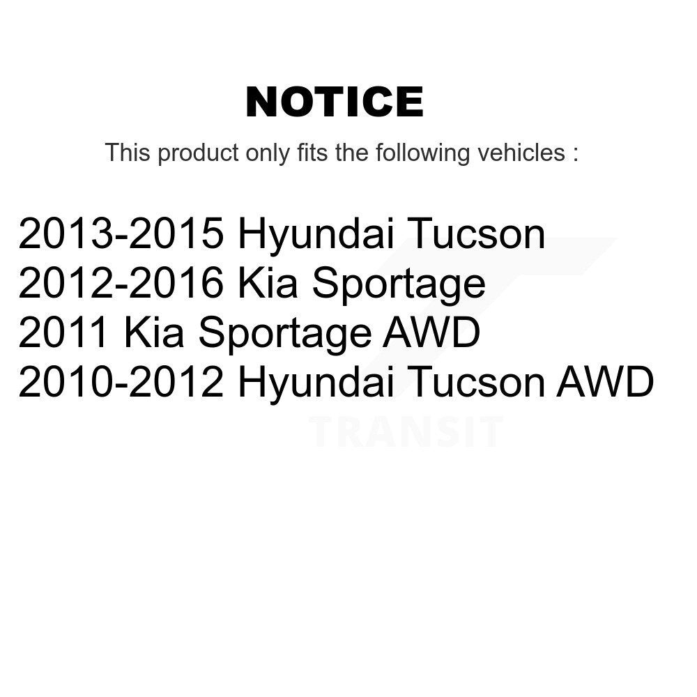 Front Disc Brake Caliper Left Right Side Kit For Hyundai Tucson Kia Sportage
