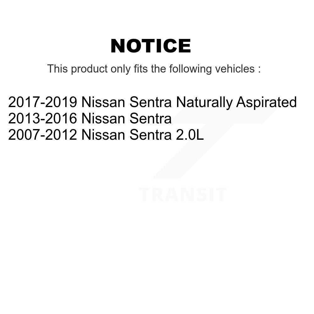 Front Brake Caliper Left Right Side (Driver Passenger) Kit For Nissan Sentra