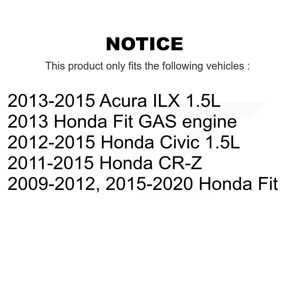 Front Disc Brake Caliper Left Right Side Kit For Honda Civic Fit Acura ILX CR-Z