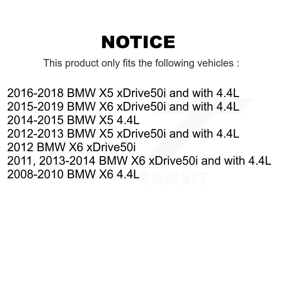 Front Disc Brake Caliper Left Right Side (Driver Passenger) Kit For BMW X5 X6