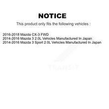 Charger l&#39;image dans la galerie, Front Brake Caliper Left Right Driver Passenger Side Kit For Mazda 3 CX-3 Sport