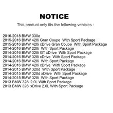 Charger l&#39;image dans la galerie, Front Brake Caliper Kit For BMW 328i xDrive 428i Gran Coupe GT 228i 328d 330e