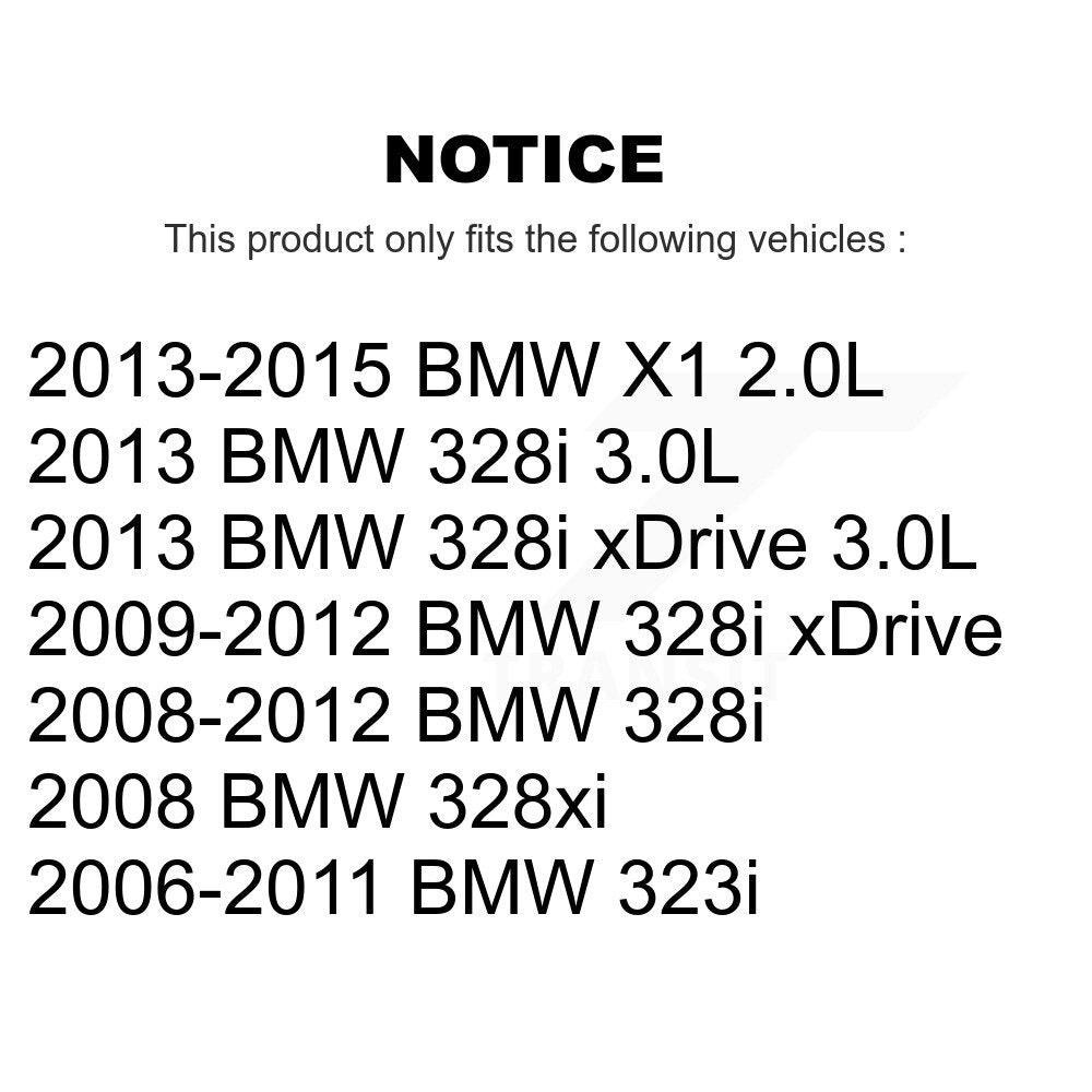 Front Disc Brake Caliper Left Right Side Kit For BMW 328i xDrive X1 328xi 323i