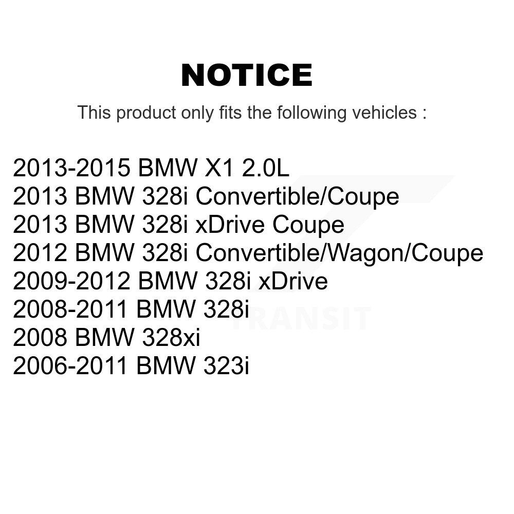 Front Disc Brake Caliper Left Right Side Kit For BMW 328i xDrive X1 328xi 323i