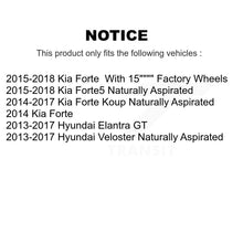 Charger l'image dans la galerie, Front Brake Caliper Kit For Kia Hyundai Forte Elantra GT Veloster Forte5 Koup
