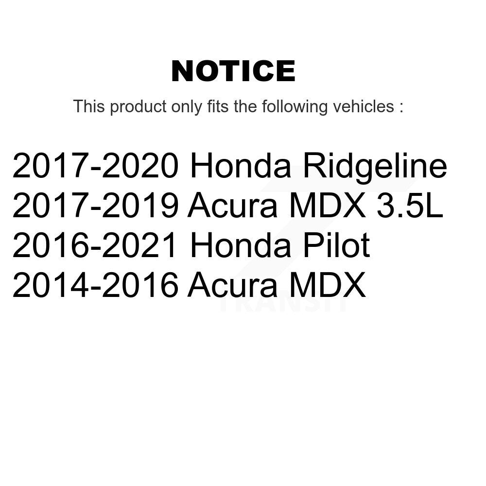 Front Disc Brake Caliper Left Right Side Kit For Honda Pilot Acura MDX Ridgeline