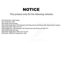 Load image into Gallery viewer, Rear Disc Brake Caliper Kit For Ram 1500 Classic Dodge Durango Chrysler Aspen