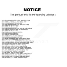 Load image into Gallery viewer, Rear Brake Caliper Kit For Chevrolet GMC Silverado 1500 Sierra Avalanche Yukon