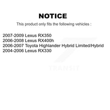 Load image into Gallery viewer, Rear Brake Caliper Left Right Kit For Lexus RX350 RX330 Toyota Highlander RX400h