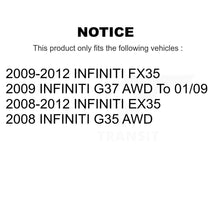 Load image into Gallery viewer, Rear Brake Caliper (Left Right) Kit For INFINITI QX50 EX35 FX35 QX70 FX37 EX37