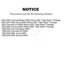 Charger l'image dans la galerie, Rear Brake Caliper Left Right Kit For Chevrolet GMC Blazer S10 Sonoma Jimmy RWD
