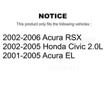 Charger l'image dans la galerie, Rear Brake Caliper Left Right Driver Passenger Kit For Honda Civic Acura EL RSX
