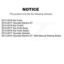 Charger l'image dans la galerie, Rear Brake Caliper Kit For Kia Hyundai Forte Elantra GT Veloster Forte5 Koup