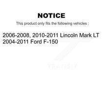 Charger l&#39;image dans la galerie, Rear Disc Brake Caliper Left Right Side Kit For Ford F-150 Lincoln Mark LT