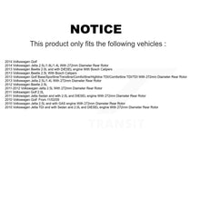Load image into Gallery viewer, Front Rear Brake Caliper Left Right Side Kit For Volkswagen Jetta Beetle Golf